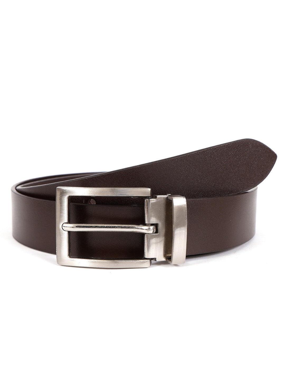 Classic Dark Brown Leather Belt