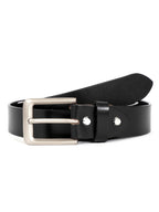 Classic Black Leather Belt