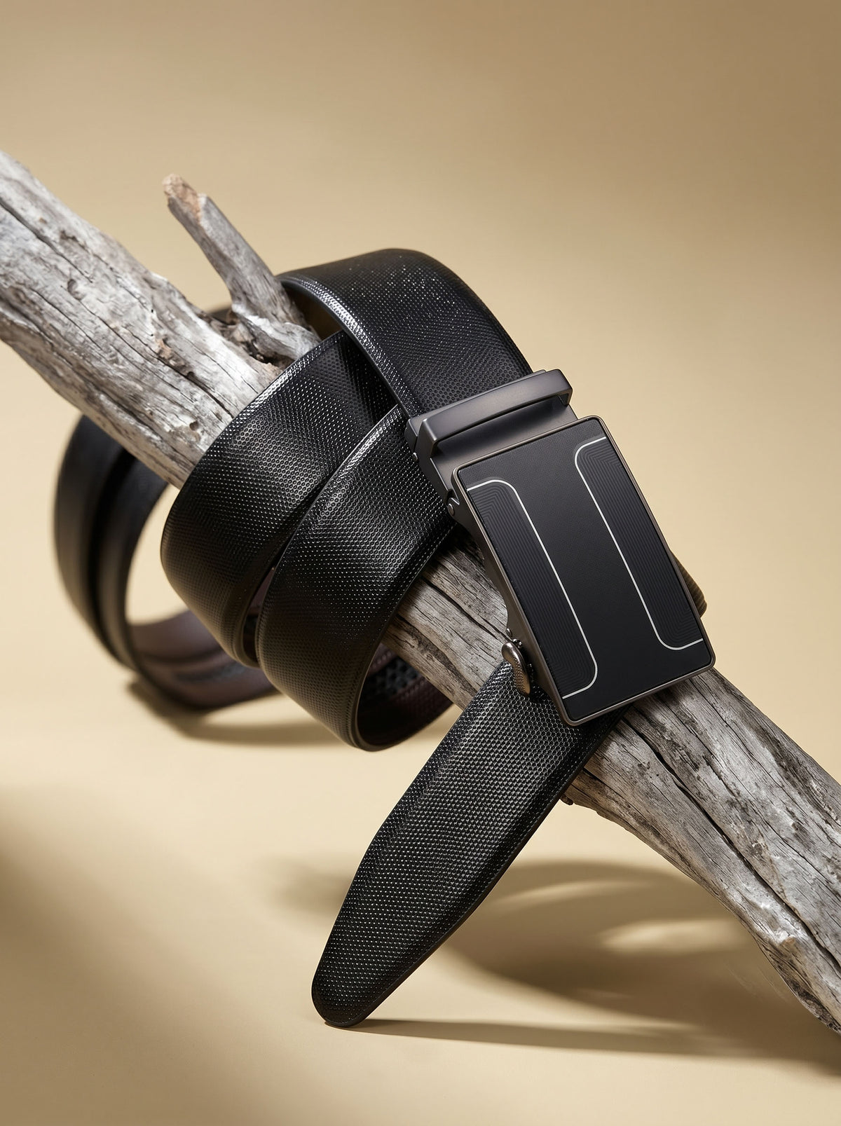 Black Leather Belt