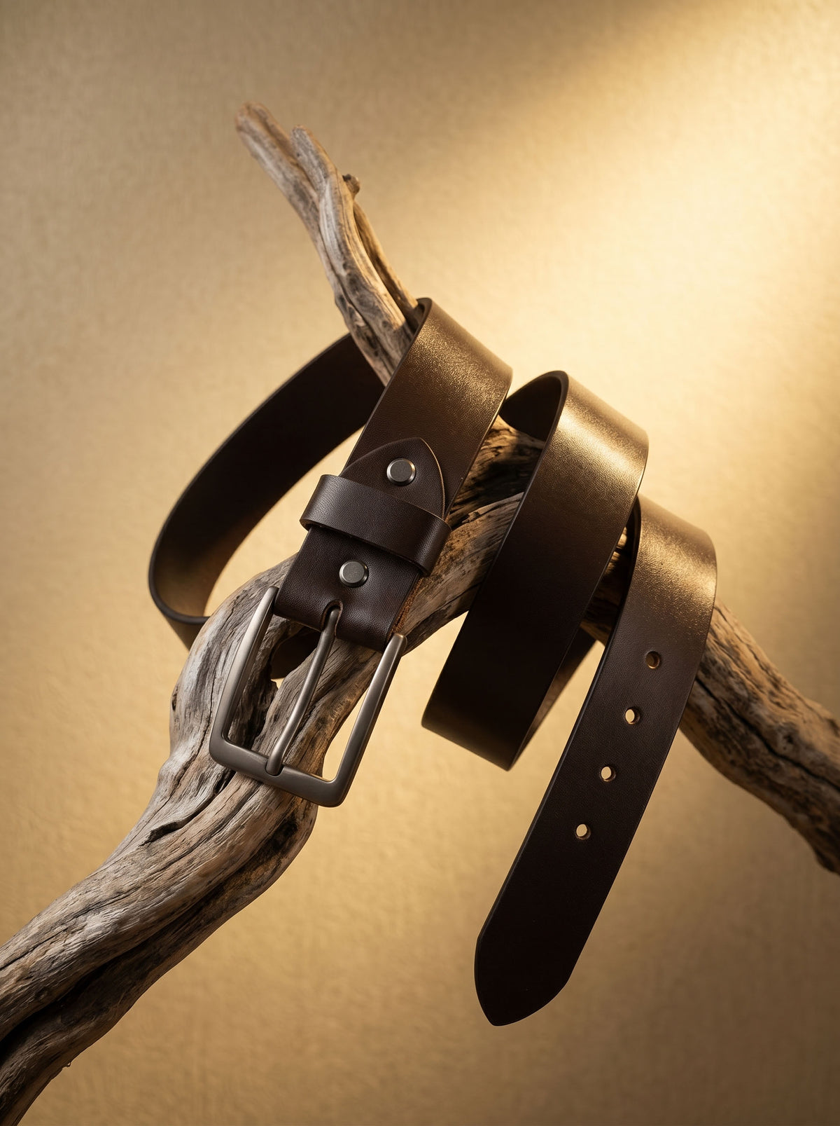 Brown Leather Belt