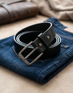 Calssic Black Leather Belt