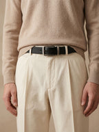 Black Leather Belt
