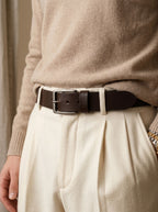 Brown Leather Belt