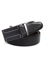 Black Leather Belt