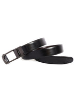 Premium Men's Black Leather Belt